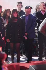 FELICITY JONES at The One Show in London 12/12/2016