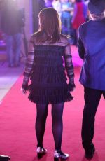 FELICITY JONES at The One Show in London 12/12/2016
