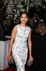 FREIDA PINTO at 2016 Mipcom at Martinez Hotel in Cannes 10/17/2016