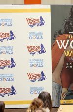 GAL GADOT and LYNDA CARTER at Wonder Woman United Nations Ambassador Ceremony at UN in New York 10/21/2016