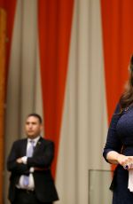 GAL GADOT and LYNDA CARTER at Wonder Woman United Nations Ambassador Ceremony at UN in New York 10/21/2016