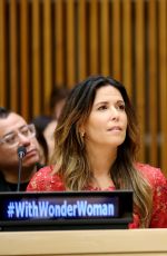 GAL GADOT and LYNDA CARTER at Wonder Woman United Nations Ambassador Ceremony at UN in New York 10/21/2016