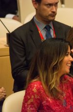 GAL GADOT and LYNDA CARTER at Wonder Woman United Nations Ambassador Ceremony at UN in New York 10/21/2016