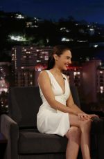 GAL GADOT at Jimmy Kimmel Live 10/20/2016