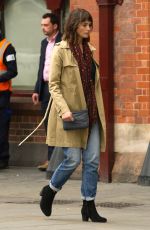 GEMMA ARTERTON on the Set of 