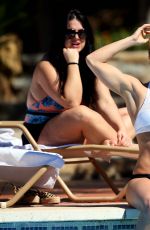 GEMMA ATKINSON in Bikini at a Pool in Marbella 10/14/2016