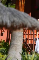GEMMA ATKINSON in Bikini at a Pool in Marbella 10/14/2016