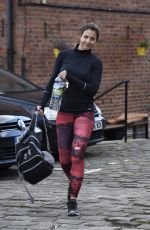 GEMMA ATKINSON Leaves Key 103 Radio in Manchester 10/05/2016