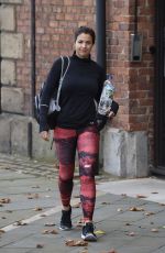 GEMMA ATKINSON Leaves Key 103 Radio in Manchester 10/05/2016