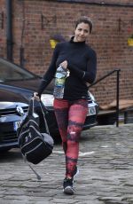GEMMA ATKINSON Leaves Key 103 Radio in Manchester 10/05/2016