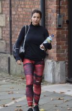 GEMMA ATKINSON Leaves Key 103 Radio in Manchester 10/05/2016
