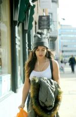 GEORGIA MAY FOOTE Out Shopping in Sheffield 10/24/2016