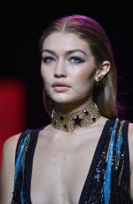 GIGI HADID at Elie Saab Fashion Show at Paris Fashion Week 10/01/2016