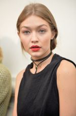 GIGI HADID at Giambattista Valli Fashion Show at Paris Fashion Week 10/03/2016