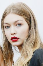 GIGI HADID at Giambattista Valli Fashion Show at Paris Fashion Week 10/03/2016