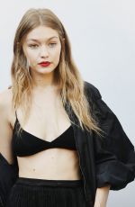 GIGI HADID at Giambattista Valli Fashion Show at Paris Fashion Week 10/03/2016