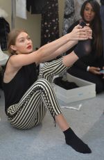 GIGI HADID at Giambattista Valli Fashion Show at Paris Fashion Week 10/03/2016