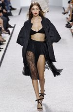 GIGI HADID at Giambattista Valli Fashion Show at Paris Fashion Week 10/03/2016