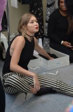 GIGI HADID at Giambattista Valli Fashion Show at Paris Fashion Week 10/03/2016