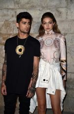 GIGI HADID at Givenchy Fashion Show at Paris Fashion Week 10/02/2016