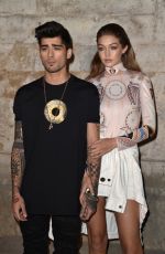 GIGI HADID at Givenchy Fashion Show at Paris Fashion Week 10/02/2016