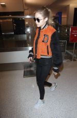 GIGI HADID at LAX Airport in Los Angeles 10/28/2016