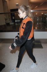 GIGI HADID at LAX Airport in Los Angeles 10/28/2016