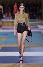 GIGI HADID at Miu Miu Fashion Show in Paris 10/05/2016