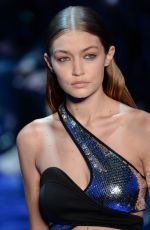 GIGI HADID at Mugler Fashion Show at Paris Fashion Week 10/01/2016