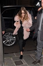 GIGI HADID Leaves Her Hotel in Paris 10/04/2016