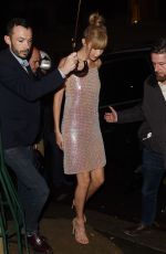 GIGI HADID Night Out in Paris 10/01/2016