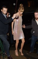 GIGI HADID Night Out in Paris 10/01/2016