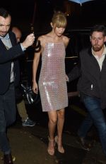GIGI HADID Night Out in Paris 10/01/2016
