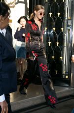 GIGI HADID Out and About in Paris 10/01/2016