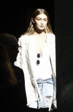 GIGI HADID Out and About in Paris 10/05/2016