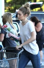 GIGI HADID Out Shopping at Bristol Farms in Beverly Hills 10/22/2016