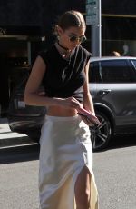 GIGI HADID Out Shopping in Beverly Hills 10/19/2016