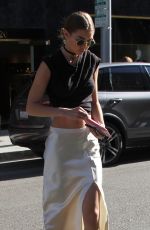 GIGI HADID Out Shopping in Beverly Hills 10/19/2016