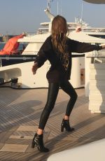 GIGI HADID Promotes Her Tommy x Gigi Collection in Dubai 10/10/2016