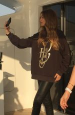 GIGI HADID Promotes Her Tommy x Gigi Collection in Dubai 10/10/2016