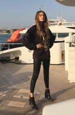 GIGI HADID Promotes Her Tommy x Gigi Collection in Dubai 10/10/2016