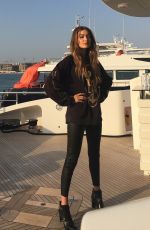 GIGI HADID Promotes Her Tommy x Gigi Collection in Dubai 10/10/2016
