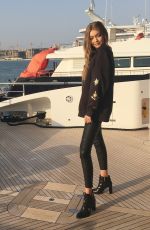 GIGI HADID Promotes Her Tommy x Gigi Collection in Dubai 10/10/2016