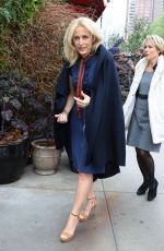 GILIAN ANDERSON Out and About in New York 10/25/2016