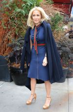 GILIAN ANDERSON Out and About in New York 10/25/2016