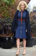 GILIAN ANDERSON Out and About in New York 10/25/2016