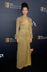 GUGU MBATHA RAW at 2016 AMD British Academy Britannia Awards in Beverly Hills 10/28/2016