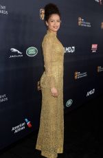 GUGU MBATHA RAW at 2016 AMD British Academy Britannia Awards in Beverly Hills 10/28/2016