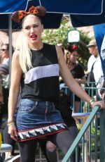 GWEN STEFANI at Disneyland in Anaheim 10/12/2016