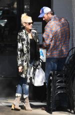 GWEN STEFANI Out and About in Studio City 10/14/2016